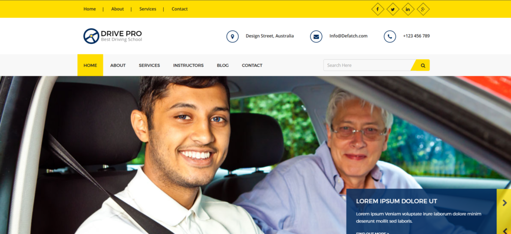 Drive Pro – Driving School