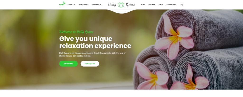 Daily Spanz – Massage / Therapist
