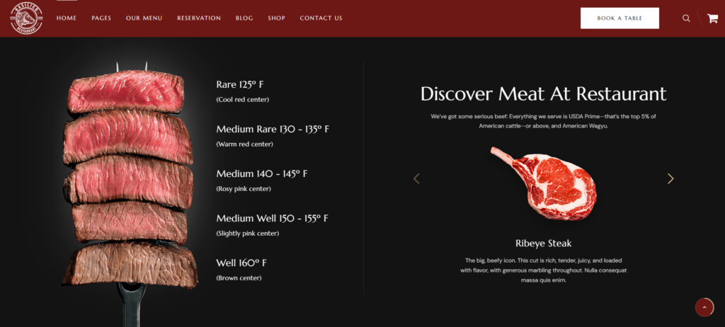 Steakhouse – Meat Restaurant