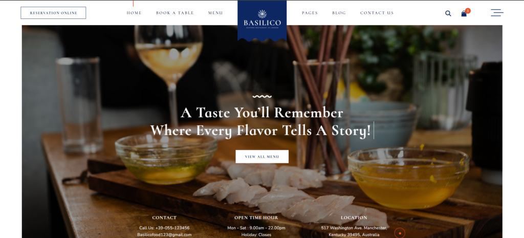 Seafood – Restaurant